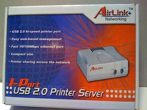 Rmt245 Airlink Apsusb201 Servidor De Impresora