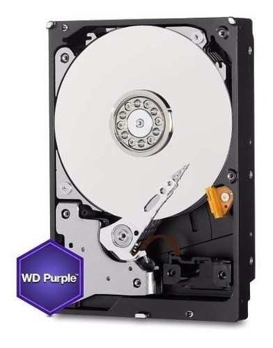 Imagen 3 de 4 de Disco Rigido Pc 4tb Wd Purple Ideal Seguridad Dvr