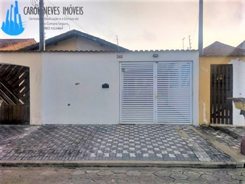 Imagem 2 de 15 de 3120- Linda Casa Lado Praia Com 03 Dorm-parcelamento Direto!