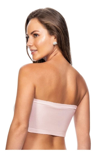 Imagem 4 de 4 de Top Tomara Que Caia Modelo Faixa Bojo Removível S/ Costura