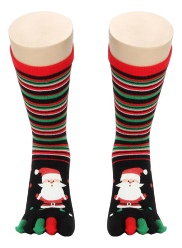 1 Par De Calcetines Con Forma De Cinco Dedos, Calcetines Nav