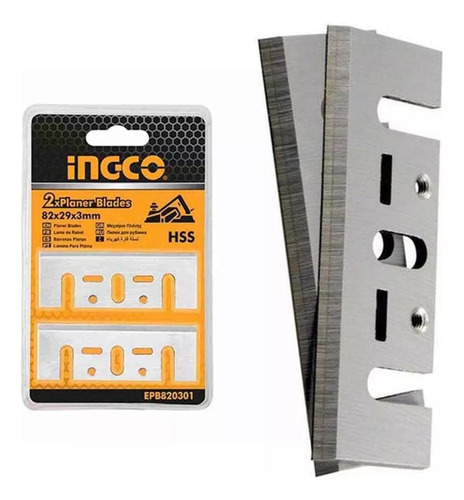 Ingco Epb820301 Cuchilla Afilable P/cepillo Electrico Ingco