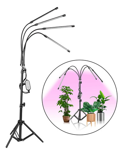 Lámpara Led Light De Completo Para Plantas De Interior Con