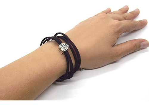 Imagen 2 de 6 de Choker Cuello Gargantilla Convertible En Pulsera Estilo Mama