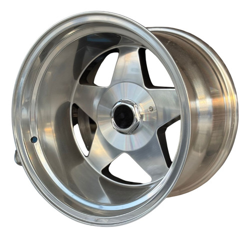 4 Rines 17x11 5-114 Y 5-127 Clasico Chevrolet Obs C10 Sierra Plateado