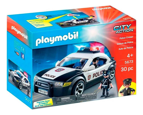 Playmobil City Action Auto De Policía