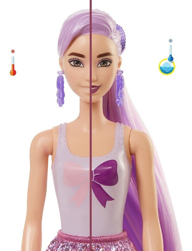 Imagen 6 de 9 de Barbie Fashionista Color Reveal Brillante