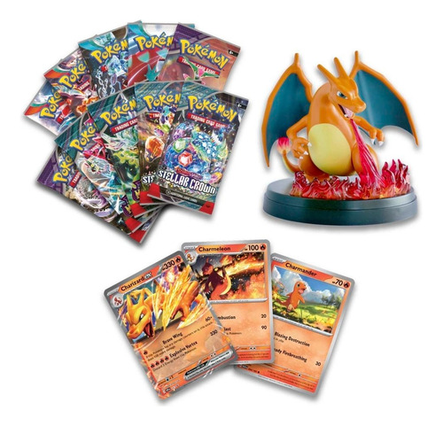 Pokemon Tcg - Charizard Ex Super Premium Box - Ingles Charizard Ex Inglés