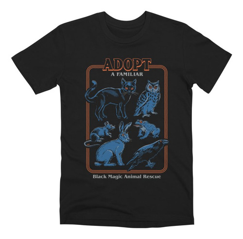 Camiseta Creepy Rhodes, Adopta Un Familiar Animales