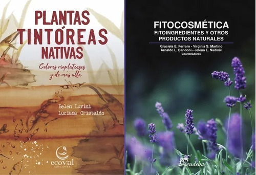 Luvini: Plantas Tintóreas Nativas + Fitocosmética