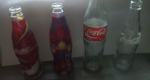 Coca Cola Botellas De Vidrio De Coleccion Vacias
