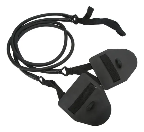 Entrenador De Fuerza Brazo Negro Natación Látex Resistencia
