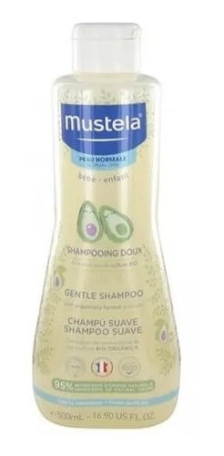 Mustela Shampoo Suave Para Bebé Piel Normal 500ml