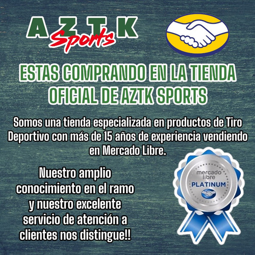 Rifle Nitro Pistón Aztk Murciélago 5.5mm + Funda + Diabolos