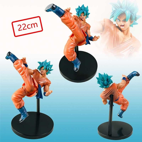 Figura Goku Dios Patada De Dragon Ball Z Importado