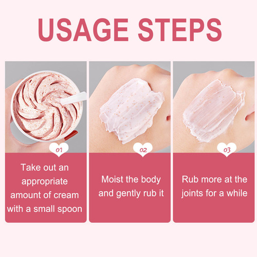Esfoliante Corporal J Peach Scrub To Chicken Skin Para Esfol
