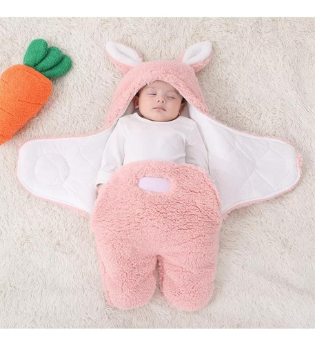 Saco De Dormir Térmico Para Bebé Con Orejitas (ergonómico)