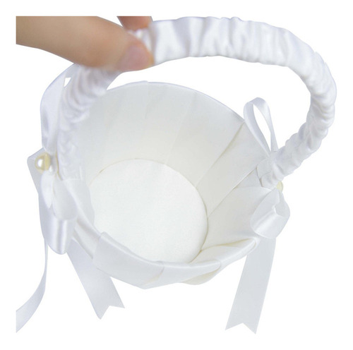 * Cesta De Niña De De La Boda 7.8x5.1inch Símbolo De Amor