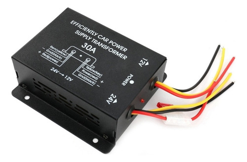 U Convertidor Cc-cc 24v A 12v Reductor De Voltaje Para