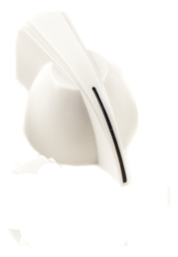 Knob Fender De Amplificador Unidade Chicken Head Branco 0