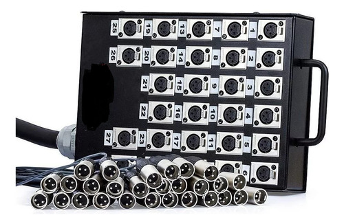 Medusa 28 Vias Montada Conectores Santo Angelo - 70 Mt
