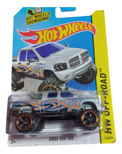 Hot Wheels Dodge Ram 1500 Plateado Off-road 133/250