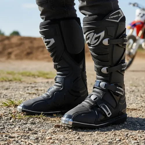 Bota Pro Tork Combat 4 Preto Motocross Trilha Protork | MercadoLivre
