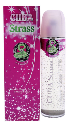 Cuba Strass Snake De Cuba Para Mujer, Spray Edp De 3.3 Onzas