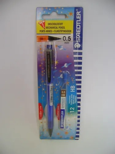 Portaminas Staedtler 0.5mm + 12 Minas De Repuesto Medellín