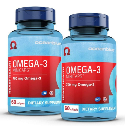 Omega 3 - Pack 2 Oceanblue - Unidad a $2391