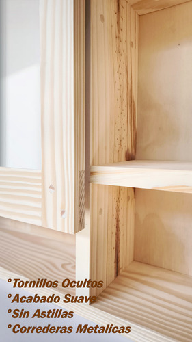 Botiquin De Baño Con Espejo Corredizo Mueble De Baño Moderno Marrón Claro
