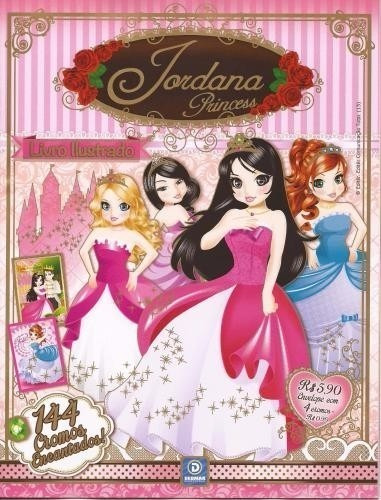 Album De Figurinhas Jordana Princess + 100 Fig Soltas