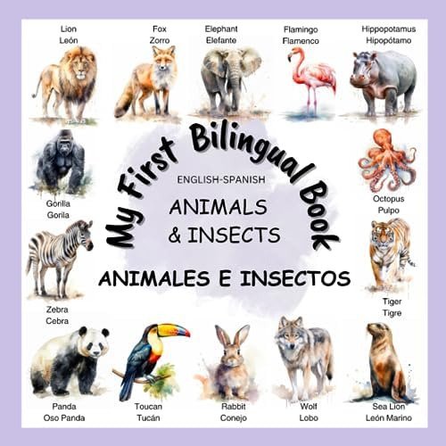 Libro: My First Bilingual Book Animals And Insects Edition):