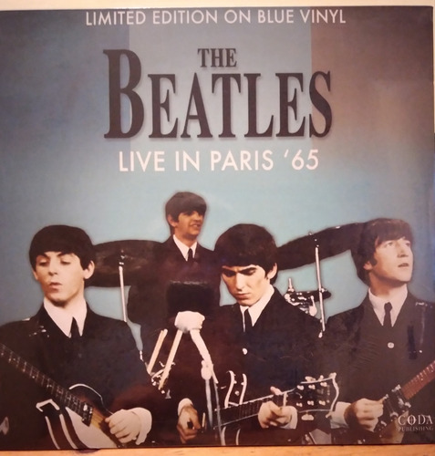 The Beatles, Live In Paris 1965, Vinilo Azul Sellado