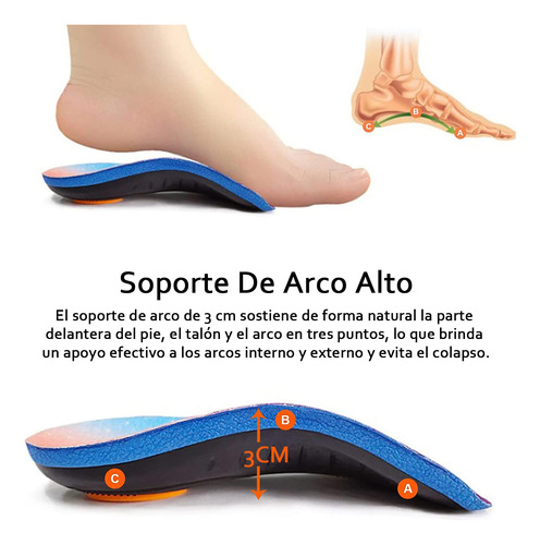 Plantillas Correctoras For El Dolor De Arco 43/44,