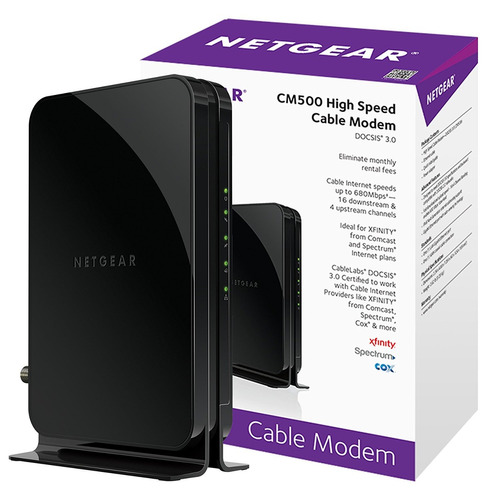 Modems Netgear Cm500-1aznas (16x4) Docsis 3.0 Cable Mod