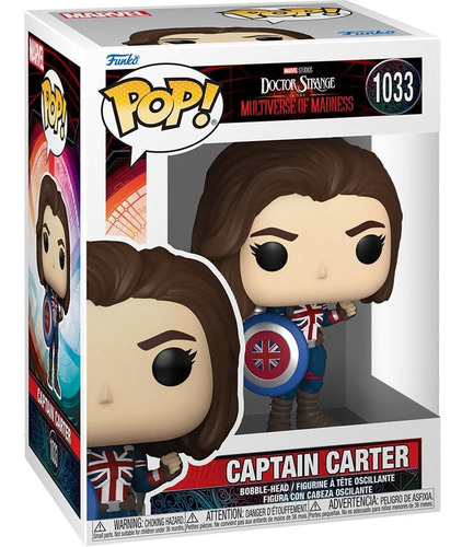Funko Pop Capitana Carter 1033 Multiverso Avengers Original
