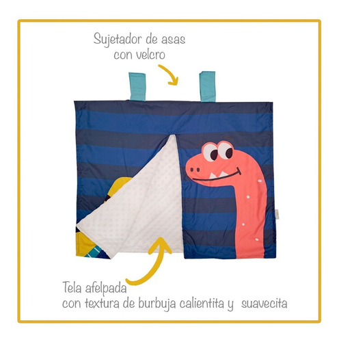 Cubre Portabebé Beikia Little Dino
