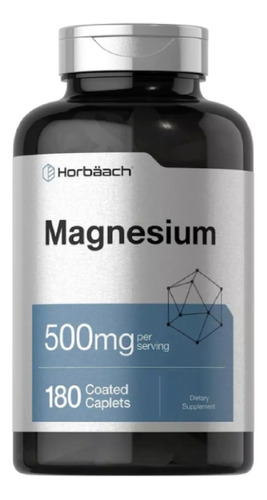 Óxido Magnesio 500mg Bienestar Muscular (180 Caps) Americano