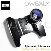Comprar A64 Soporte Alm Frame M-cam iPhone 4 4s Wide Lens Macro Ø37m