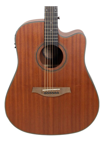 Violao Benson Gdm100ce Folk Aço Mahogany - Ponto Do Musico