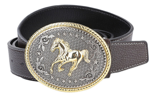 Western Rodeo Caballo Cinturón Hebilla De Cinturón Grabado C