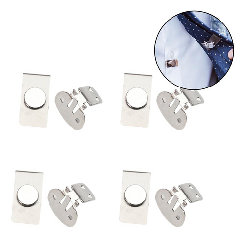 8x Lazo Magnético Stay Tipo Acero Inoxidable Anti-flotante