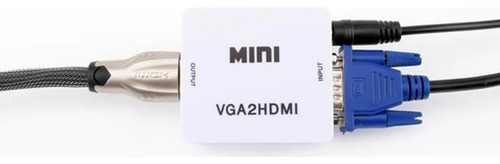 Adaptador Vga A Hdmi Conversor Full Hd 1080p Alta Calidad