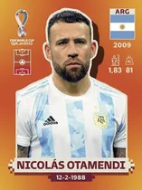 Comprar Figurita Mundial Qatar 2022 Panini # Arg6- Nicolás Otamendi