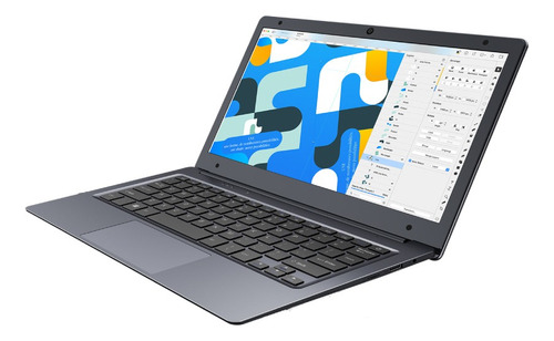 Laptop  Chuwi HeroBook Air space gray 11.6", Intel Celeron N4020  4GB de RAM 128GB SSD, Intel UHD Graphics 600 1366x768px Windows 10 Home