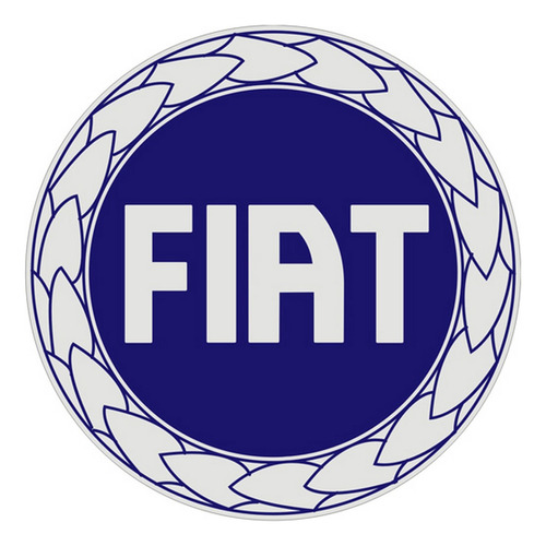 Logo Ctro.llanta  Adapt. Fiat  Azul Diam.55mm(x4)