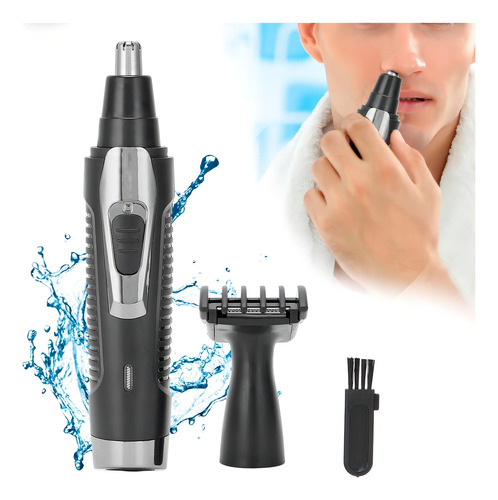 Máquina 2 Em 1 Ideal Para Remoção De Pelos De Nariz E Salão