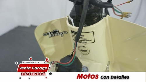 Imagen 20 de 21 de Motomel Go 125 Vintage Aã±o 2016 0km Venta Garage
