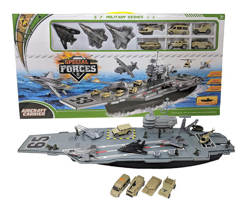 Barco Militar Naval Porta Aviones Special Force Accesorios